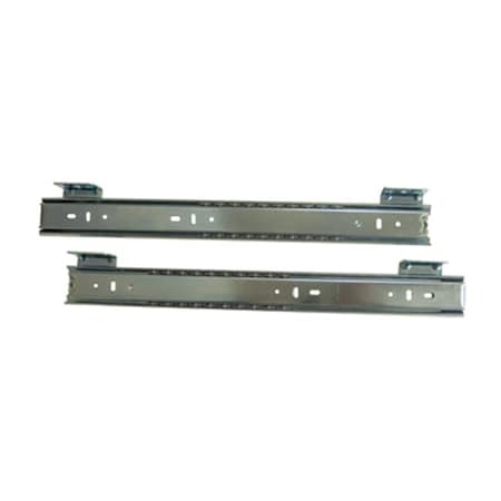 Fulterer Fulterer FR5162 .75 Extension Top Mount Pencil Slide Zinc 22 in. 1 Set does one drawer FR 5162 22 ZC